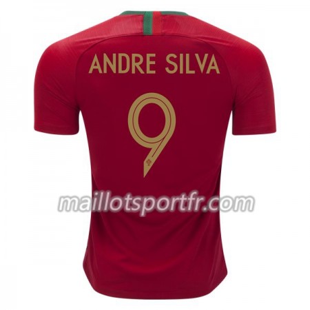 Maillot de Foot Portugal Ander Silva 9 Domicile Coupe du monde 2018
